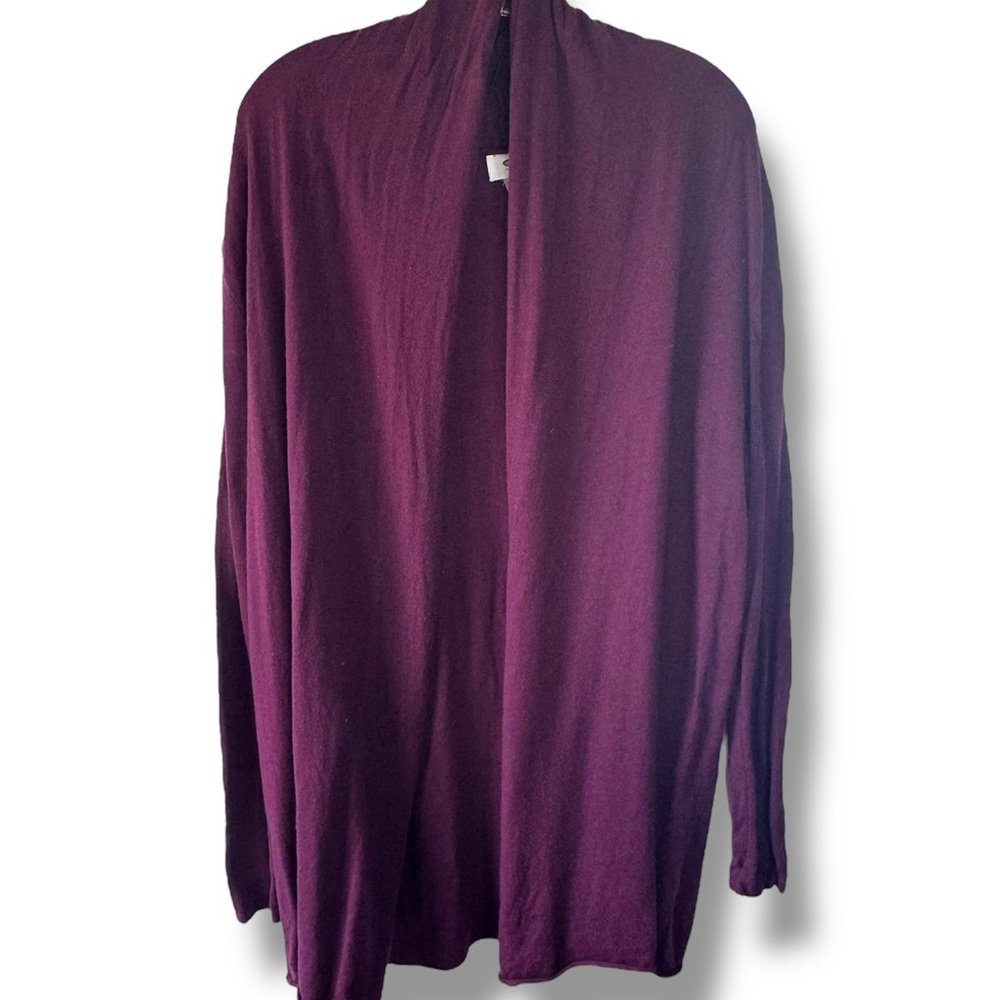 Old Navy burgundy open Cardigan